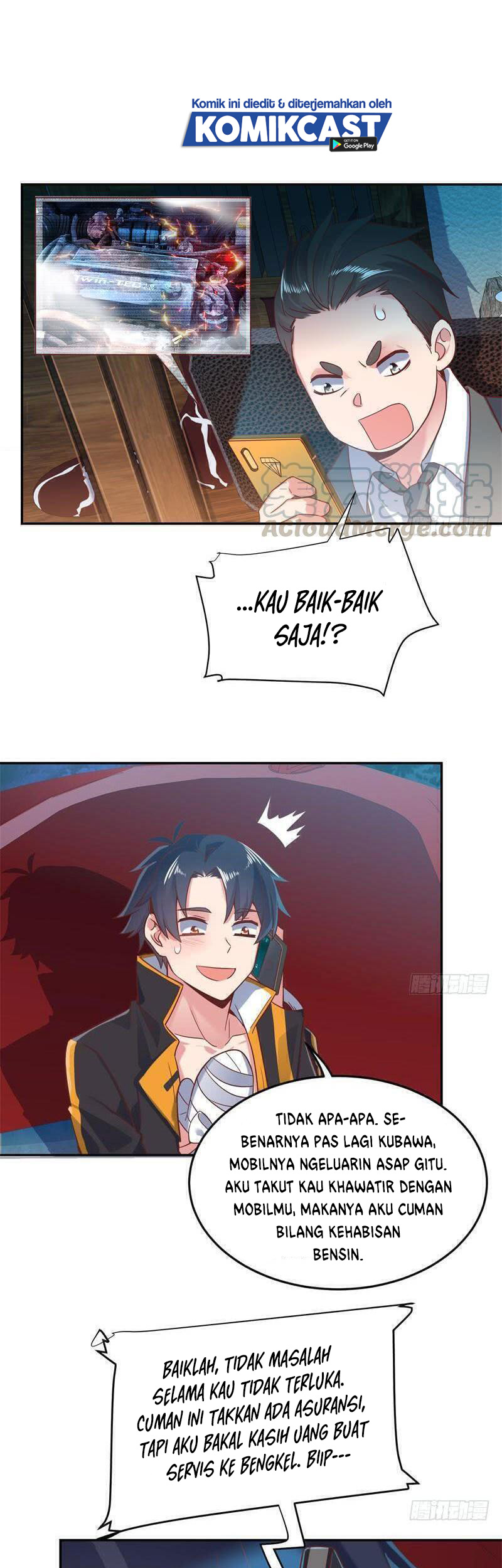 Carrying The Goddess Along Chapter 43 Bahasa Indonesia